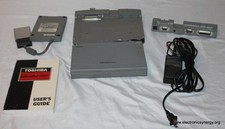 Toshiba Libretto 100CT Vintage Mini Laptop with Dock  Accessories