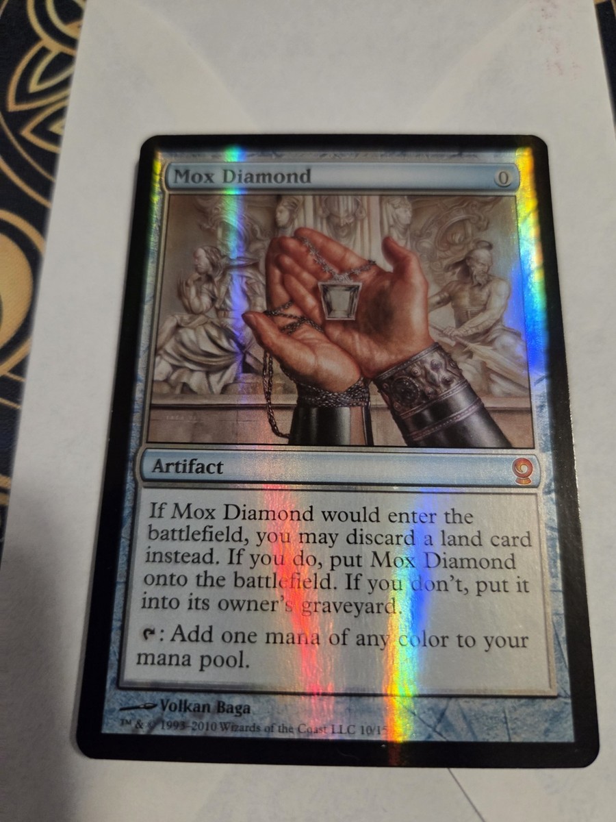 MTG English Mox Diamond NM Foil From the Vault: Relics | eBay