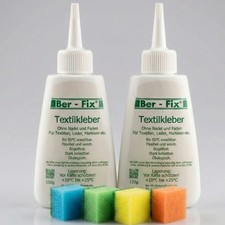 Ber-Fix Textilkleber-Set 2x 150g   ideal für...