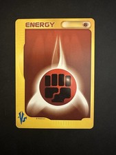 VS Series Japanese Fighting Energy NEAR MINT Pokemon Card WOTC Vintage E Reader