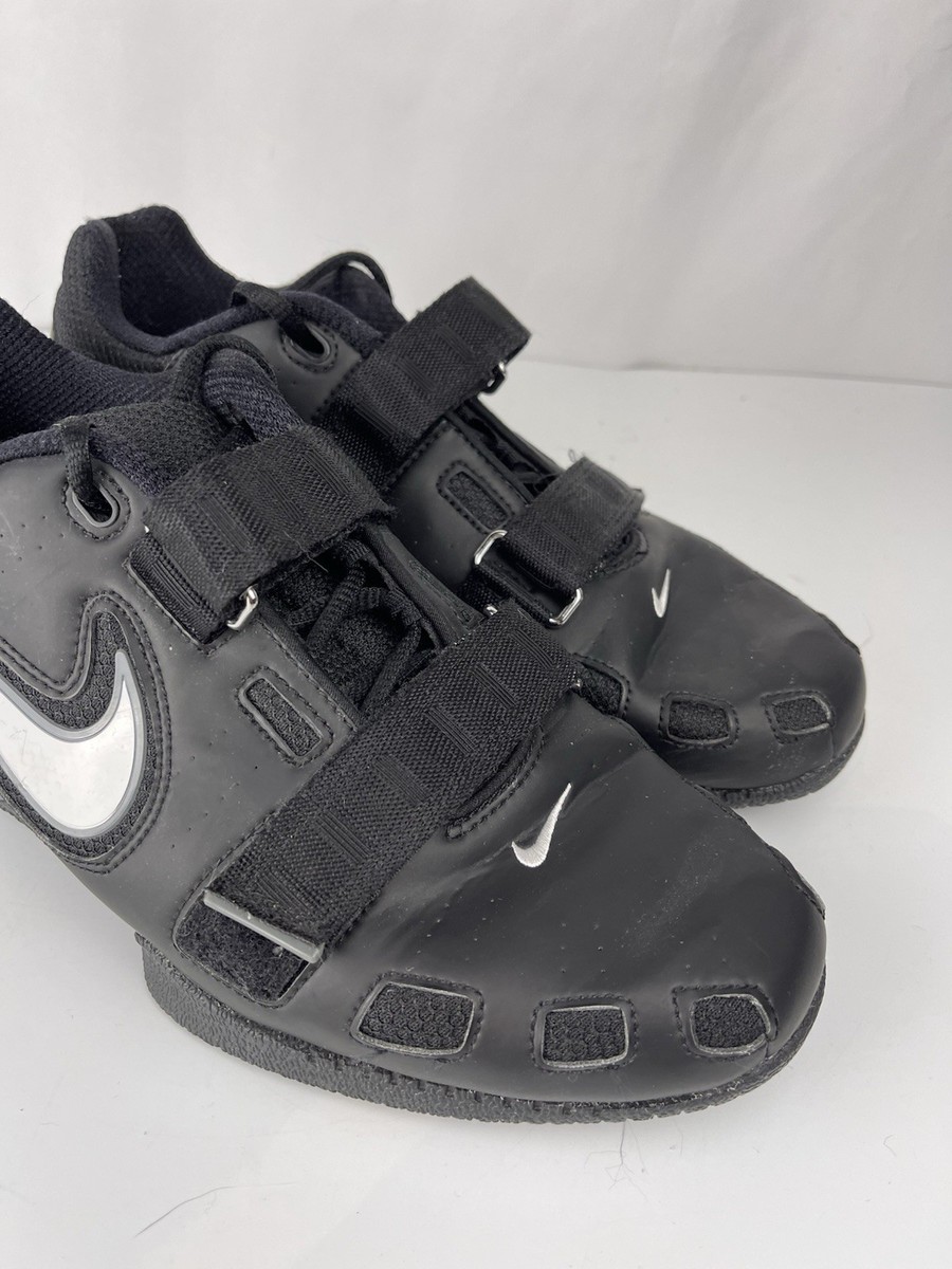 Nike Romaleos 2 Men\'s Black grey Athletic sneakers 11.5 Mens Nike Romaleos 2 - Black / Silver unique - WORKOUT.EU main image 4