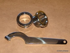 NEW Norton 650 750 850 Atlas Commando CUSTOM Exhaust Nut Set STAINLESS