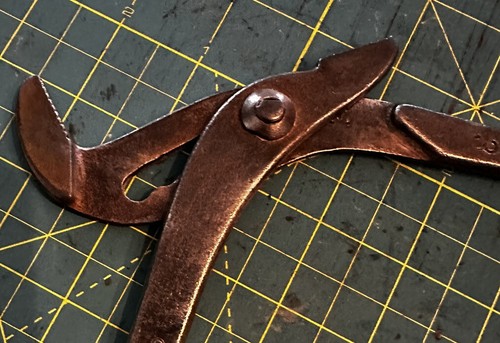 Herbrand Van-Chrome No.166 Multigrip Slip Joint Pliers Made In USA - Picture 6 of 9