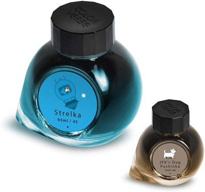 Colorverse Ink - Trailblazer in Space - Strelka (65ml) & JFK's Dog Pushinka