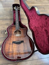 TAYLOR K24CE ES2 ELECTRO ACOUSTIC GUITAR MINT CONDITION