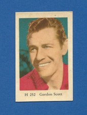 1961 Dutch Gum H #252 Gordon Scott