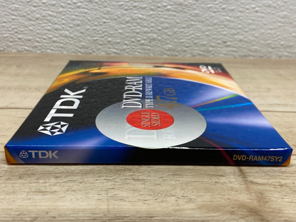 TDK DVD-RAM Type II Rewritable 4.7GB Single Sided New | eBay