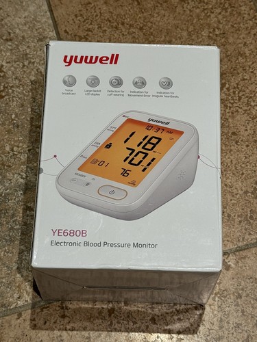 Yuwell YE680B Electronic Blood Pressure Monitor.