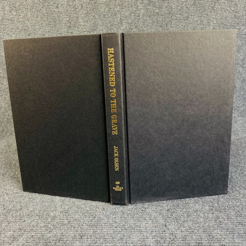 Hastened to the Grave Jack Olsen 1988 1st Edition Hardcover True Crime Murder - Picture 5 of 13