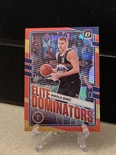 2020 Optic Nikola Jokic Elite Dominators Red Prizm /99 MVP!! Denver Nuggets