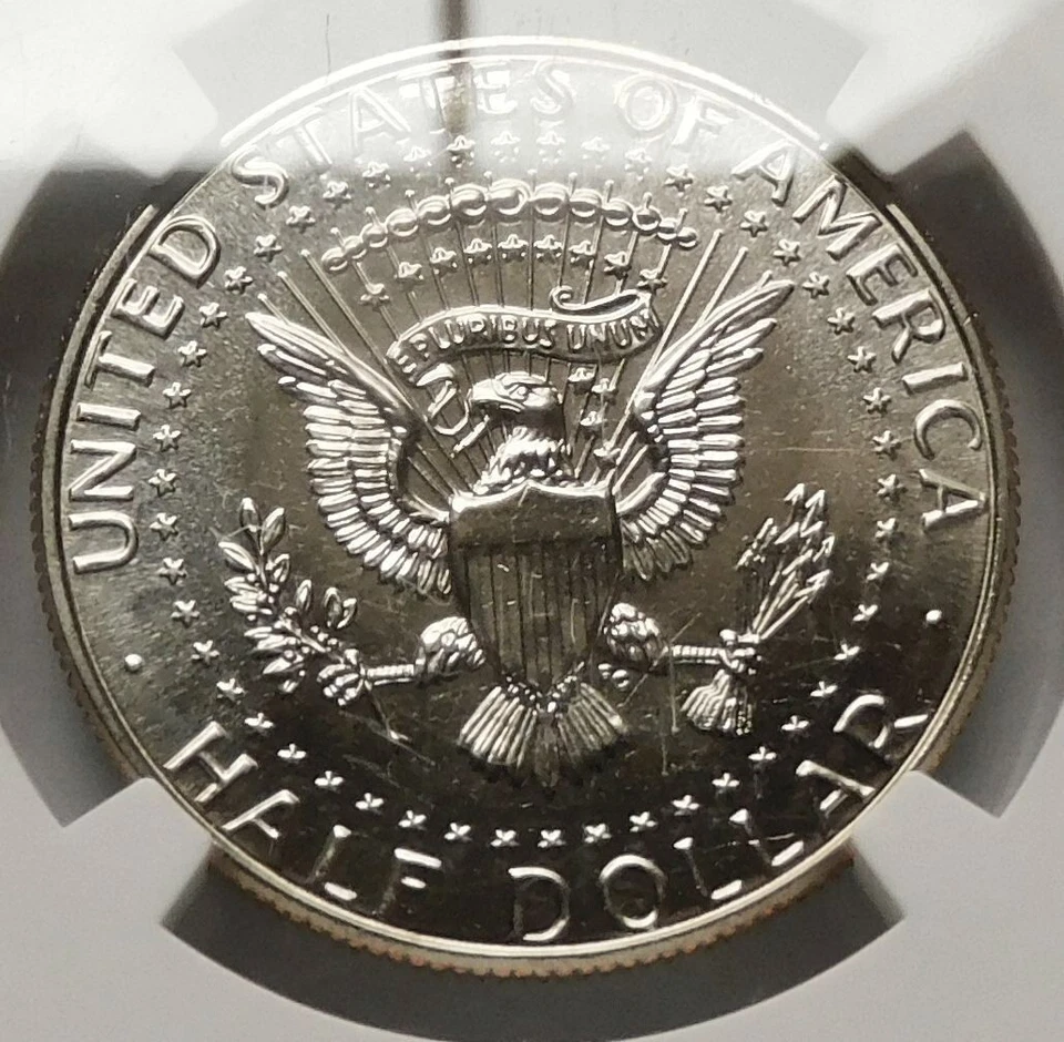 2019 D JFK 50C Kennedy Half US Mint Rocketship Set NGC MS 66 PL First Day Issue - Image 4 of 4