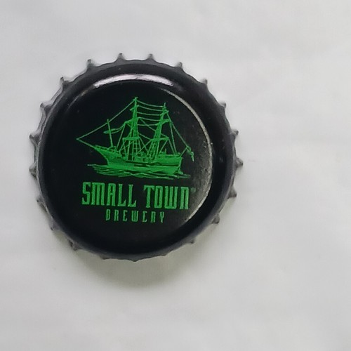 Small Town Brewery Bottle Cap Not Your Fathers Beer Crown No Dents Green Ship - Picture 5 of 6