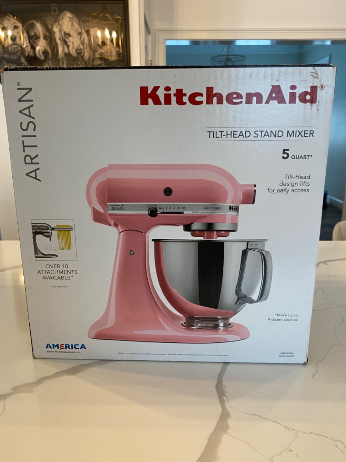 BRAND NEW Kitchenaid Artisan Series 5qt mixer in RARE discontinued