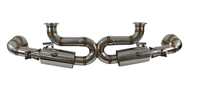 Audi R8 4.2L V8 08-15 TOP SPEED PRO-1 Rennen Spec Resonator X-Rohr Abgas System