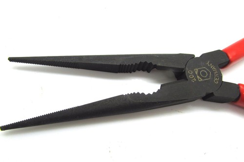 ZANGE 200 mm Nadelnase ISOLIERT polierter Stahl Präzisionsschneide FÜRCH - Bild 3 von 4