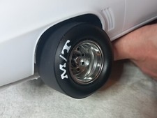 1/12 Weld Draglite Wheels & Mickey Thompson Drag Tyres For Revell 1969 Camaro