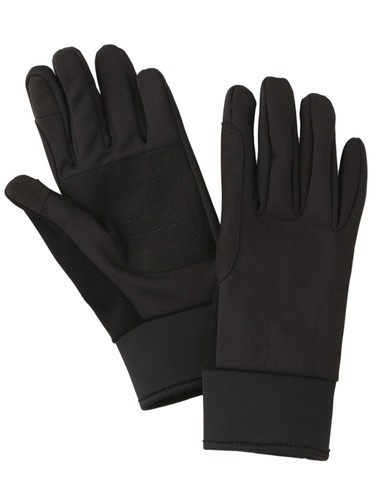 Outdoor Life Mens Sleek Black Stretch Fit Tech Touch Gloves - 第 1/1 張圖片