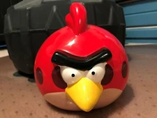 Angry Birds Red Ceramic Piggy Bank w/ Stopper