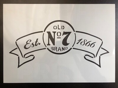 Jack daniels logo blank