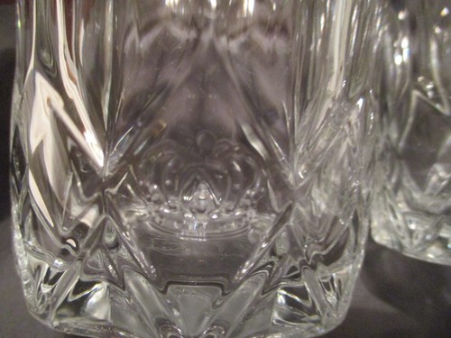 Crown Royal~Low Ball Glasses~3.5" Tall~2 qty - Picture 6 of 12