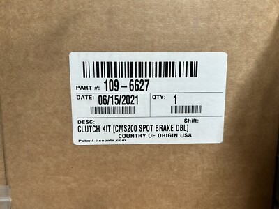 Genuine Exmark 109-6627 PTO Clutch Kit Lazer Z XP Front Runner 109-6626 103-0083