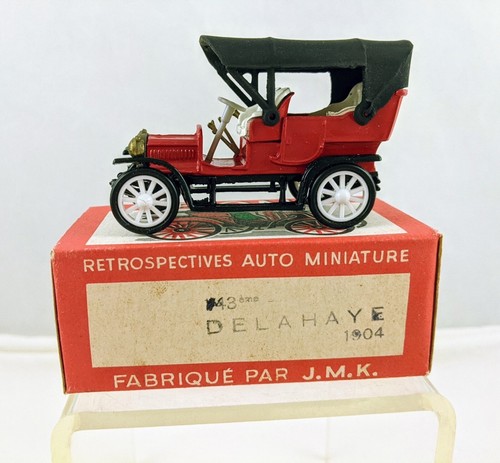 RAMI DIECAST MODEL CAR BY J.M.K., DELAHAYE 1904, ORIGINAL BOX, FRANCE (#D) - Picture 3 of 3