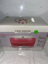 Mattel View Master Virtual Reality Deluxe VR Viewer White And Red