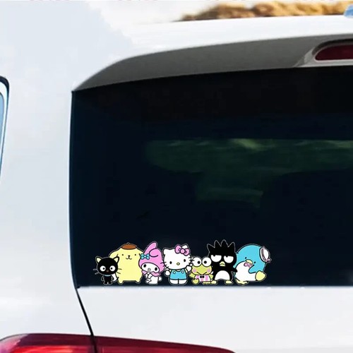 SANRIO Hello Kitty & Friends Cartoon Animal Vinyl Sticker - Picture 4 of 7