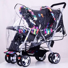 double stroller weather shield