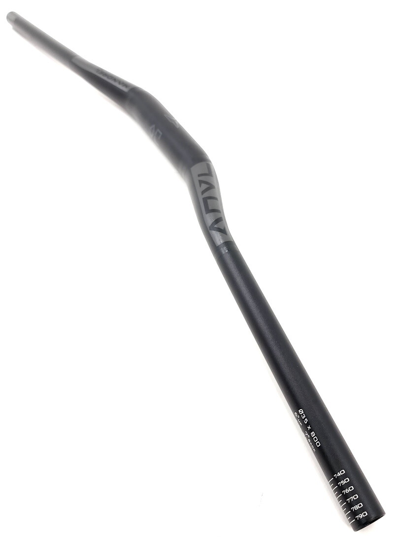 Anvl Mandrel Riser Handlebar 35mm Clamp x 800mm Width x 30mm