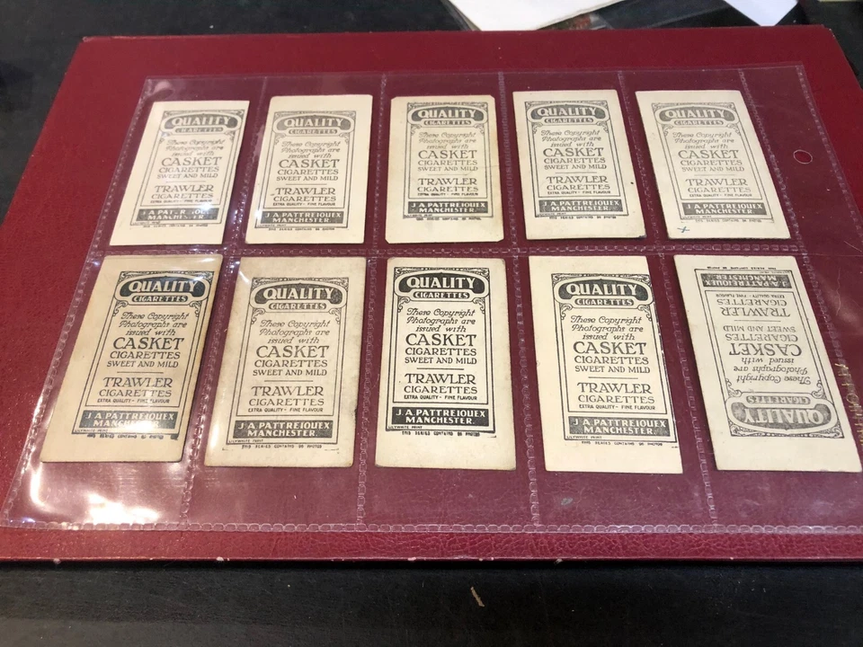 PATTREIOUEX FOOTBALLERS FA X13 FAMOUS FOOTBALLERS X1  ISSUED 1922 - Image 2 of 4