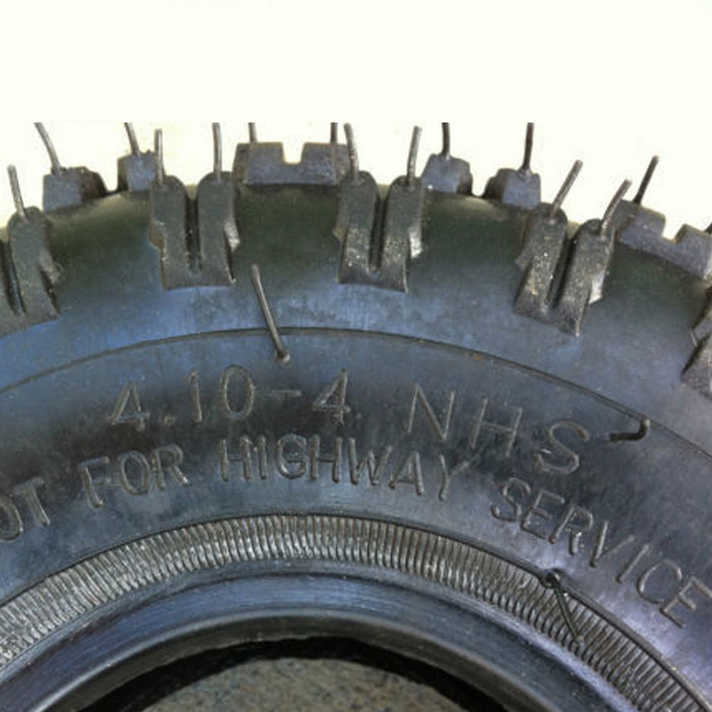 New 4.10/3.50-4 Tire & Tube LawnMower Tire Tractor Go Kart Snow Blower 410/350-4
