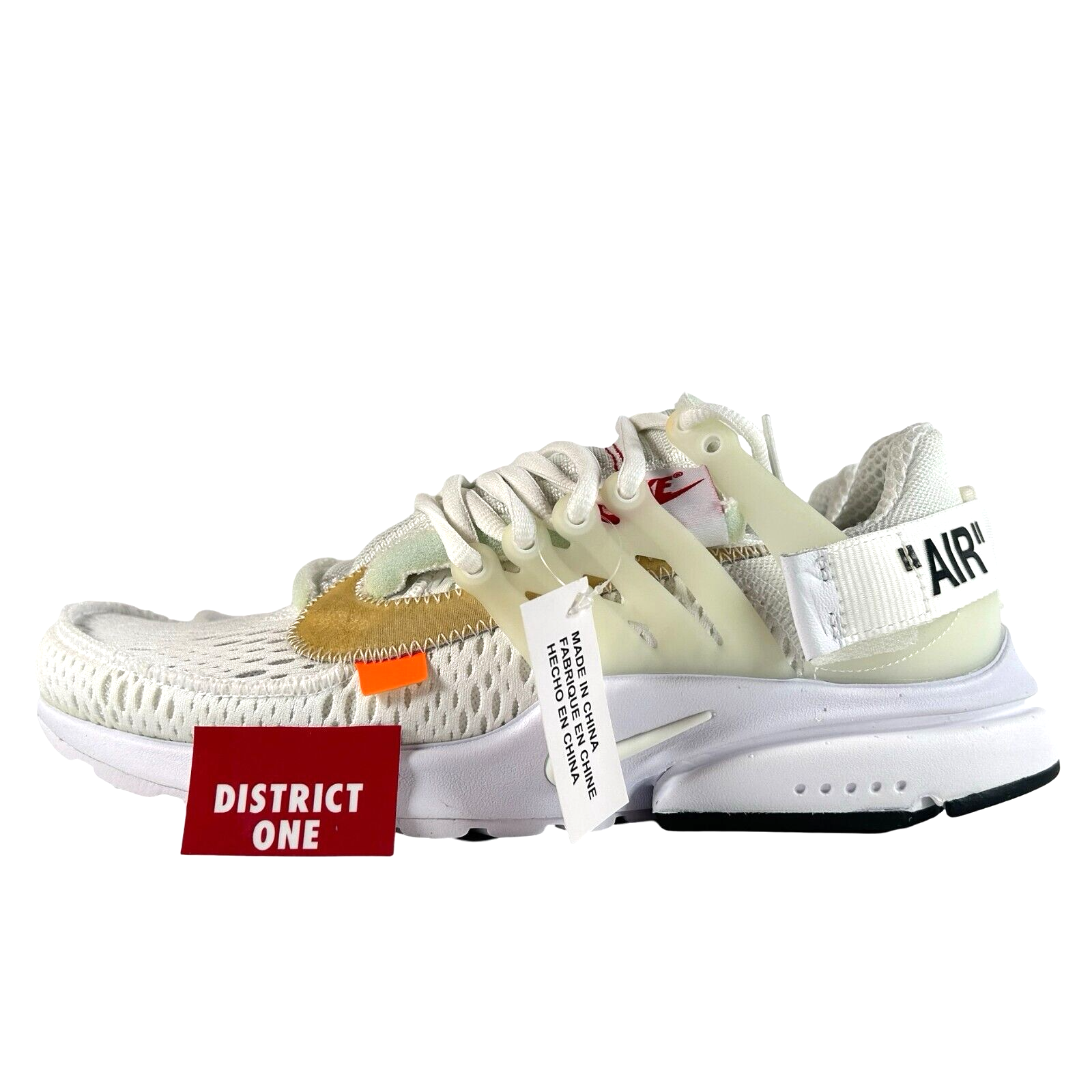 OFF WHITE X NIKE Off White x Nike Air Presto White Taglia 8 AA3830 100