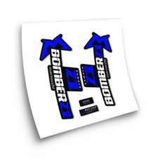 STAR SAM® Adesivo forcella bici MARZOCCHI Bomber Z1 2019-2020 Fork Bike sticker