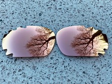 ETCHED POLARIZED COPPER MIRROR VENTED OAKLEY JAWBONE  RACING JACKET LENSES