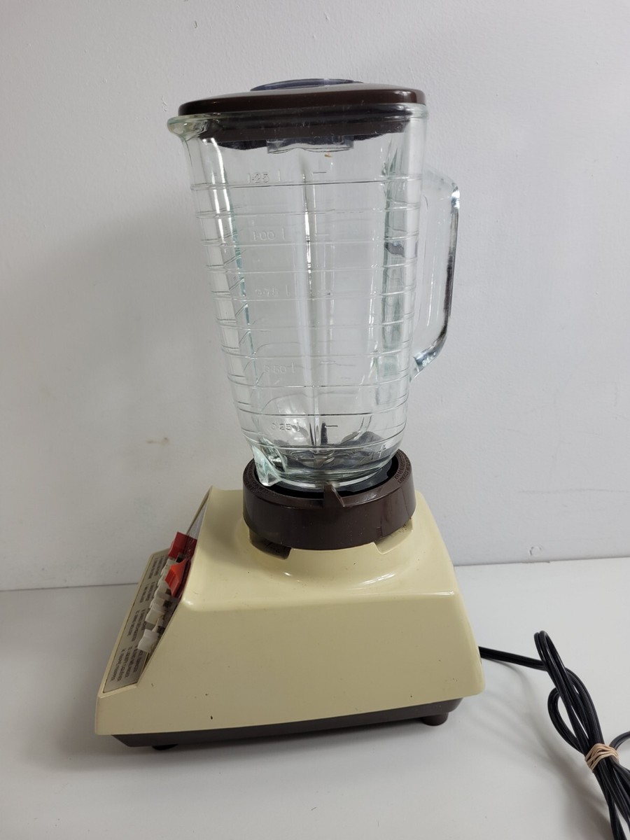 Vintage Osterizer Galaxie 14 Speed Blender Dual Range Mixer