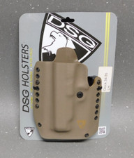 DSG LH Tan Kydex Alpha Duty Holster for Glock 34 35 USA MADE