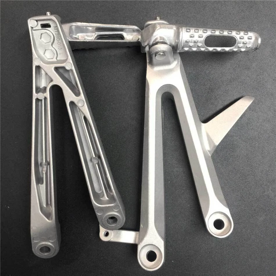 Reposapiés trasero soporte pasajero para Honda CBR1000RR 2004 2005 2006 2007 Foto 2 de 4