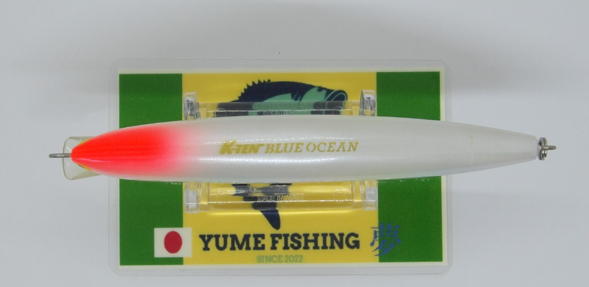TACKLE HOUSE K-TEN BLUE OCEAN BKF115 Pearl Rainbow 115mm 19.5g