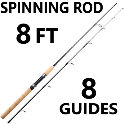 Fishing Spinning Rod Carbon Fiber Portable Medium Fast Lightweight 6f 7f 8f 9f