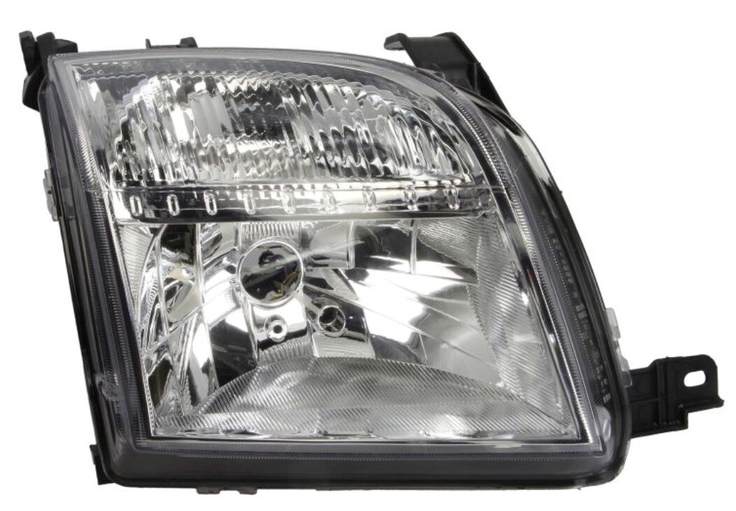 Phare avant droit pour Ford Fusion 2002-2005 optique H4 avec moteur électrique