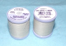 Coats and Clark Paper Piecing Thread, 225 Yards  Ecru (8030)