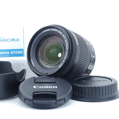 MINT ] Canon EF-S 18-55mm f/4-5.6 IS Image Stabilizer STM Zoom