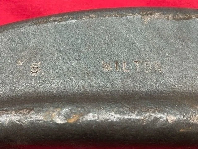 Wilton #5 Abrazadera C Yunque Plano Extra Resistente 0-5 3/8" Caída Acero Forjado Foto 3 de 4