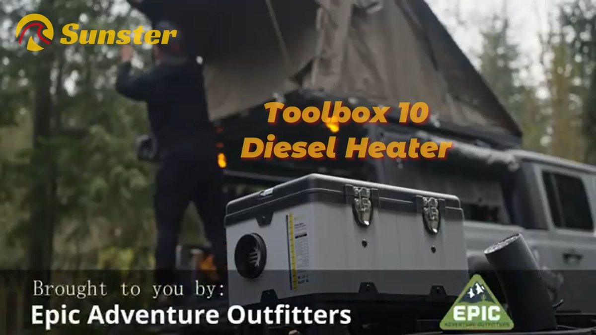 Sunster Diesel Air Heater 8KW 12V 24V 110V Toolbox Heater for Car