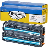 Icolor 2Er-Set Toner FüR Hp-Laserdrucker (Ersetzt Hp 207A, W2210A), Black