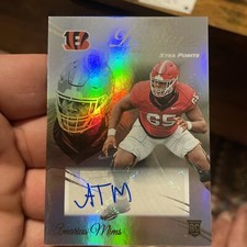 Panini Prestige Xtra Points Amarius Mims No 318 Auto Solver Rated Prizm