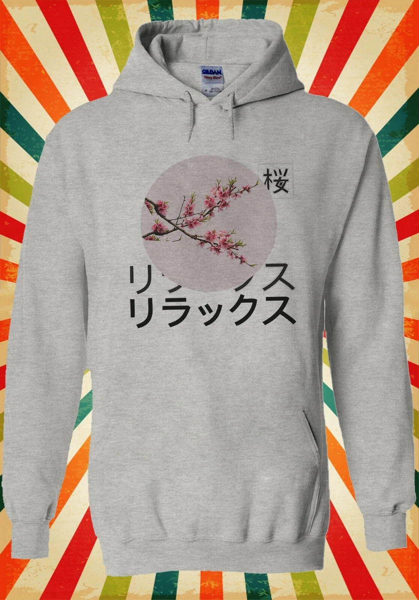 Mens cherry top blossom hoodie