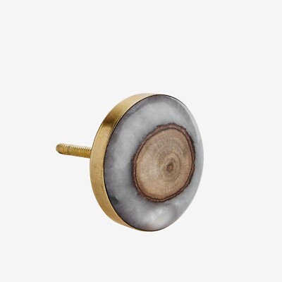 Möbelknauf Möbelgriff Möbelknopf Holz Harz Scandi Boho Ethno Madam Stoltz