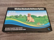 Wireless Electronic Pet Fence System KD-661 Waterproof Rechargeable I collar